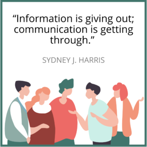 Sydney J. Harris - Communication Quote